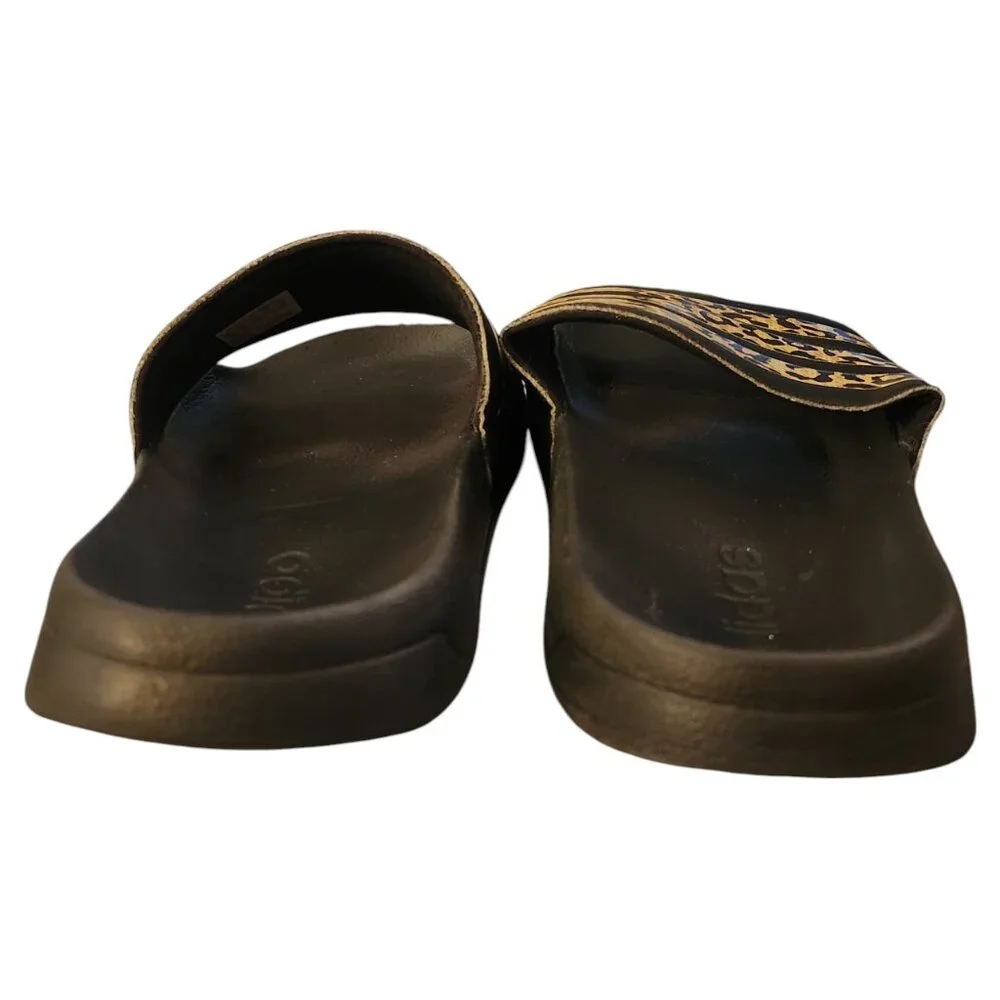 Adidas Adilette Shower Slide Sandals Black/Black/Black WMNS Sz 10 FZ2856 - Picture 4 of 7